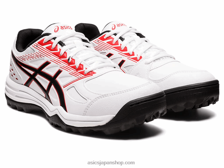 ゲル致死フィールド L20V1196Asics ホワイト/クラシックレッド