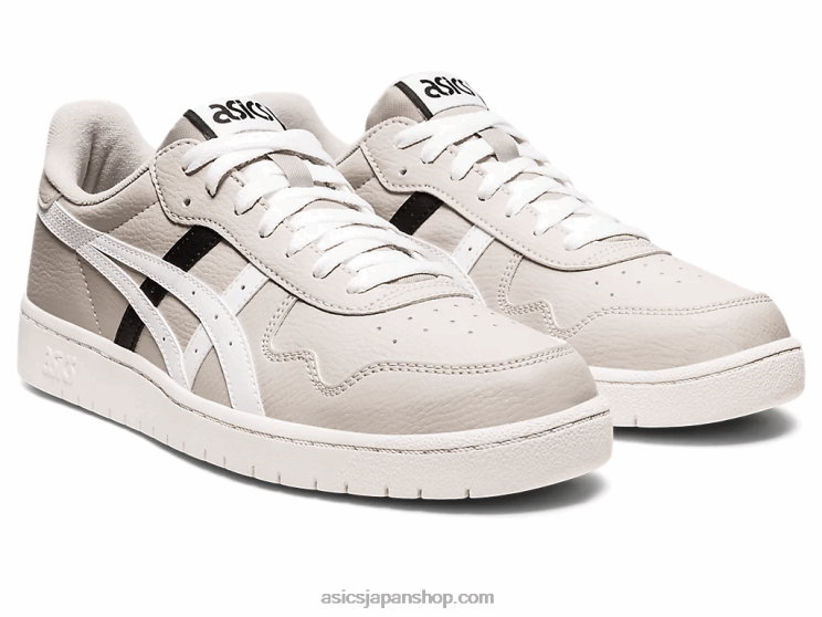 日本 L20V1217Asics オイスターグレー/ホワイト