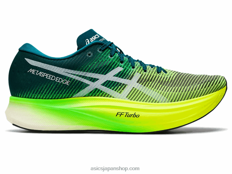 メタスピードエッジ+ L20V1253Asics ベルベットパイン/セーフティイエロー