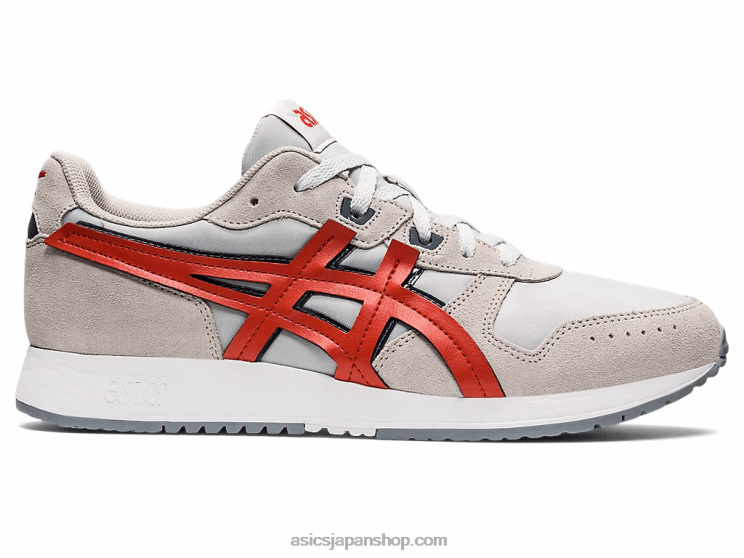 ライトクラシック L20V1335Asics グレイシャーグレー/レッドクレイ