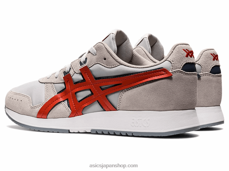 ライトクラシック L20V1335Asics グレイシャーグレー/レッドクレイ