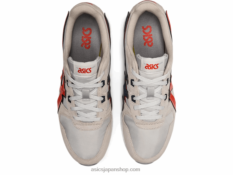 ライトクラシック L20V1335Asics グレイシャーグレー/レッドクレイ
