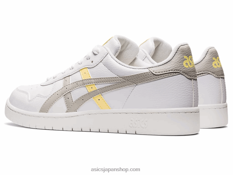 日本 L20V1337Asics ホワイト/オイスターグレー