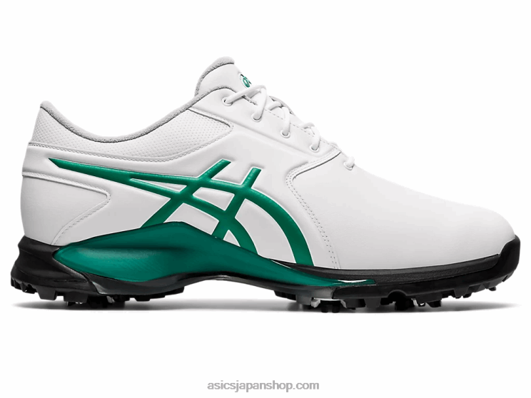 ジェルエースプロエム L20V1373Asics ホワイト/フォレストグリーン