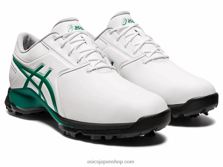 ジェルエースプロエム L20V1373Asics ホワイト/フォレストグリーン