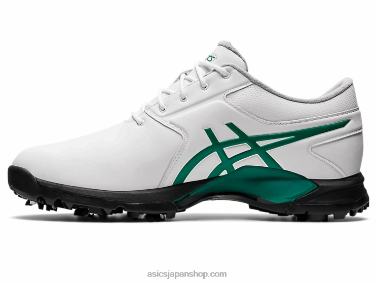 ジェルエースプロエム L20V1373Asics ホワイト/フォレストグリーン