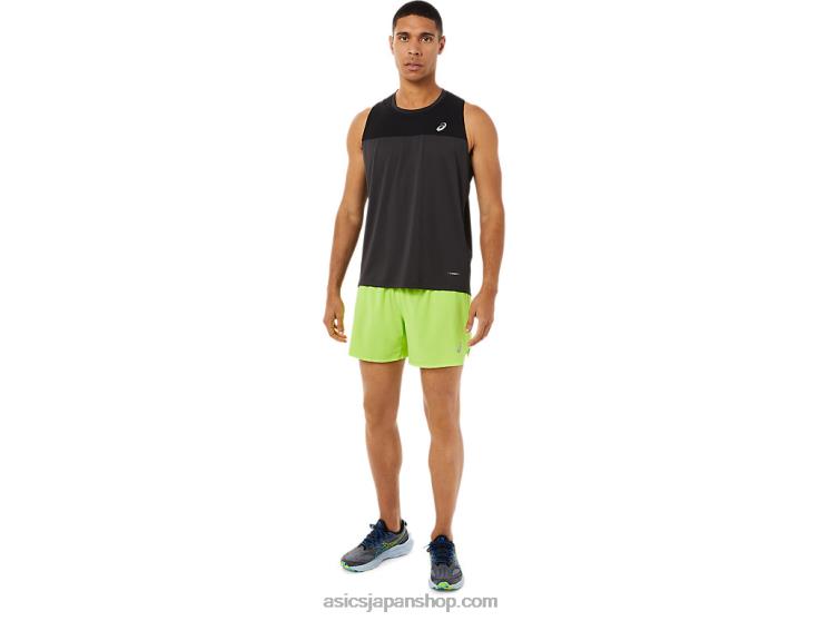 メンズレースシングレット L20V1393Asics パフォーマンスブラック/グラファイトグレー