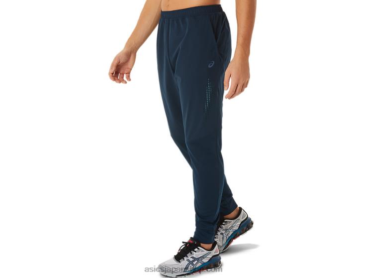メンズハイブリッドパンツ L20V1431Asics フレンチブルー