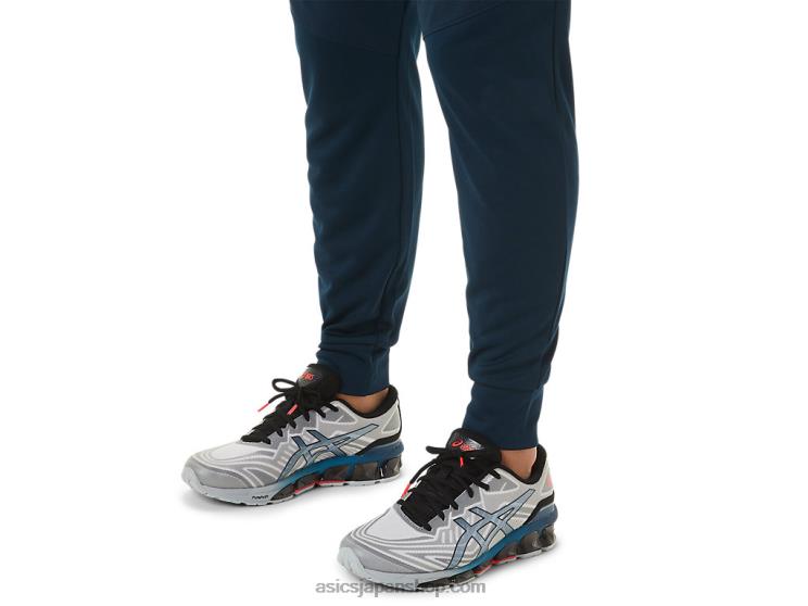 メンズハイブリッドパンツ L20V1431Asics フレンチブルー