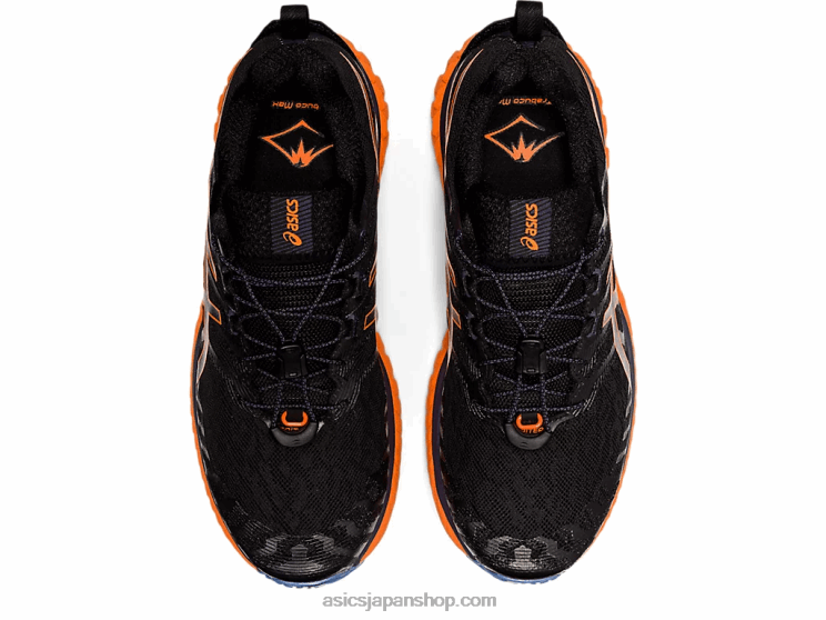 トラブコマックス L20V1485Asics ブラック/ショッキングオレンジ