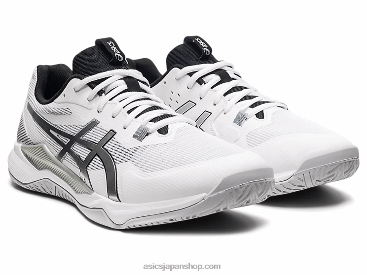 ゲル戦術 L20V1561Asics ホワイト/ピュアシルバー