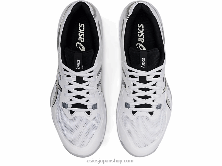 ゲル戦術 L20V1561Asics ホワイト/ピュアシルバー