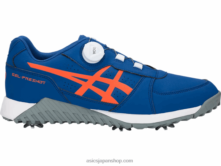 ゲルプレショットボア L20V1596Asics インペリアル/ノバオレンジ