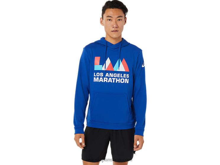 メンズラメパーカー L20V1618Asics チームロイヤル