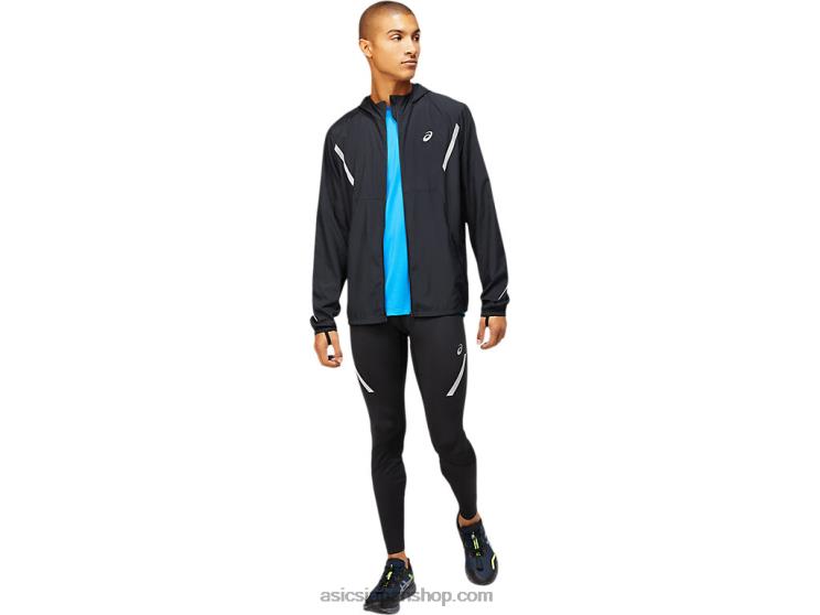 メンズ ライトショー ジャケット ソリッド L20V1670Asics パフォーマンスブラック