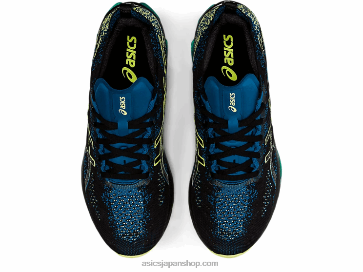 ゲルキンセイブラスト L20V1680Asics ブラック/グローイエロー