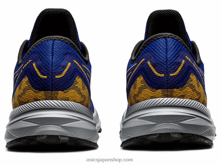 ゲルエキサイトトレイル L20V1722Asics モナコブルー/サンフラワー