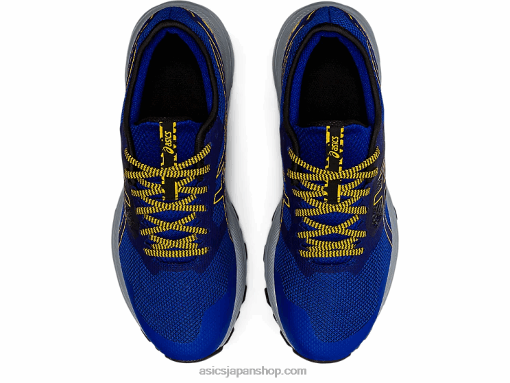 ゲルエキサイトトレイル L20V1722Asics モナコブルー/サンフラワー