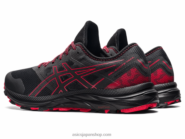 ゲルエキサイトトレイル L20V1734Asics グラファイトグレー/エレクトリックレッド
