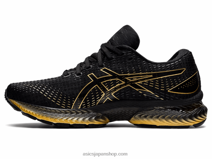 ゲル彩雲 L20V1739Asics ブラック/ピュアゴールド