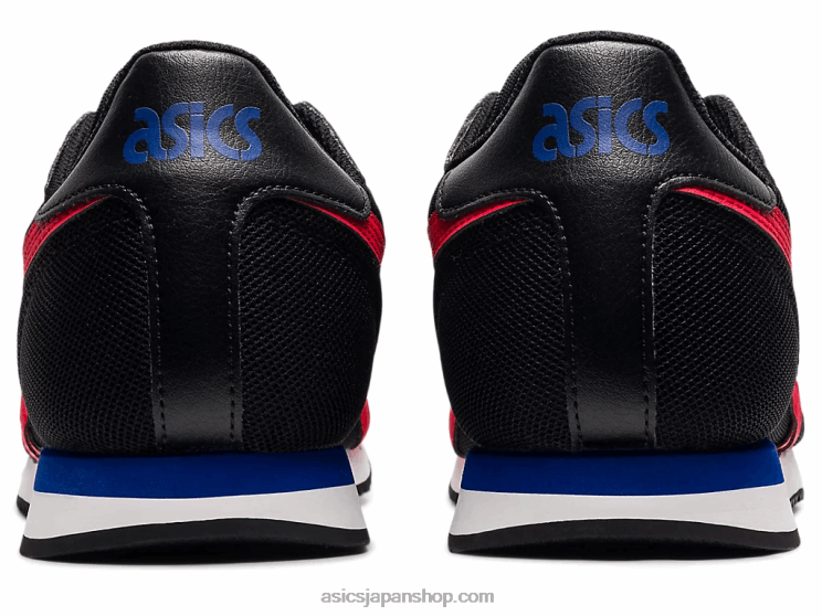 タイガーランナー L20V1740Asics ブラック/エレクトリックレッド
