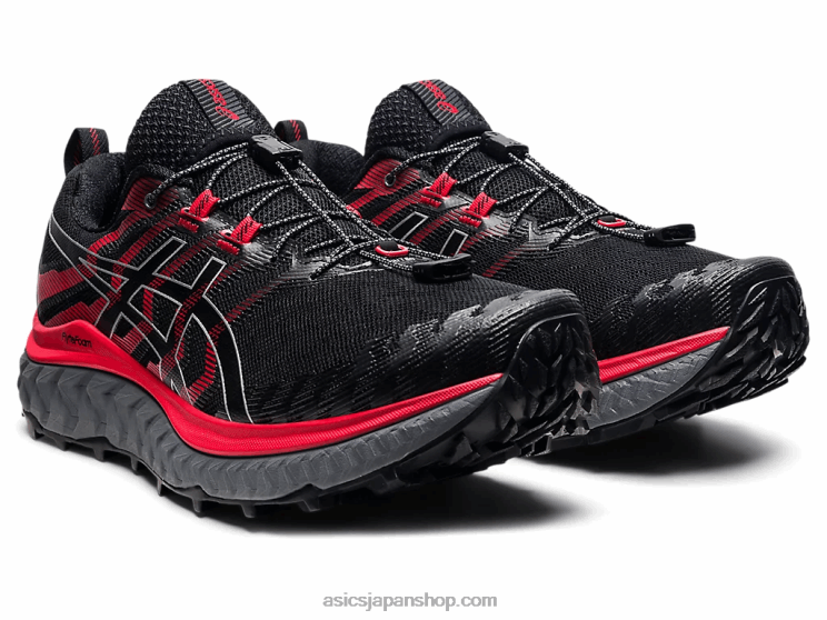 トラブコマックス L20V1862Asics ブラック/エレクトリックレッド