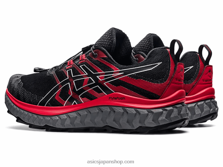 トラブコマックス L20V1862Asics ブラック/エレクトリックレッド