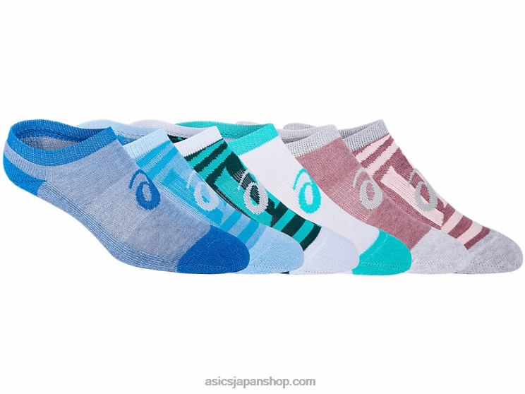 若者の侵略ノーショー L20V1886Asics ピンクソルト/デジタルアクア/シーグラス