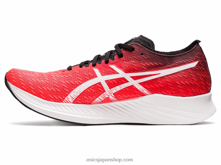 魔法のスピード L20V1900Asics サンライズレッド/ホワイト