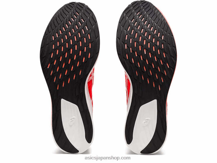 魔法のスピード L20V1900Asics サンライズレッド/ホワイト