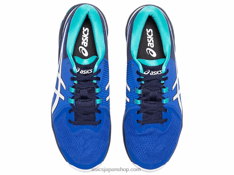 ジェルコース グライド メンズ L20V1990Asics 青/白