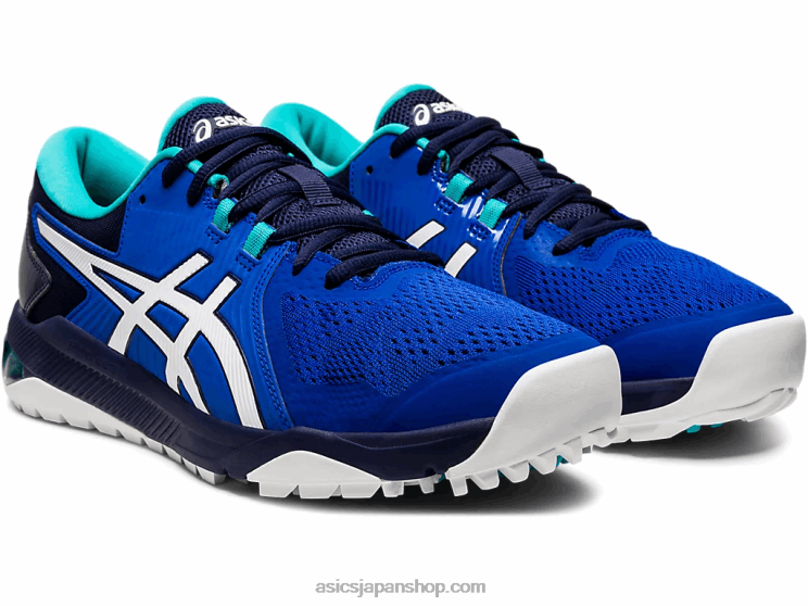 ジェルコース グライド メンズ L20V1990Asics 青/白