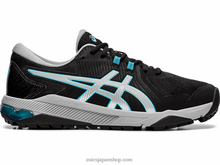 ジェルコース グライド メンズ L20V1992Asics 黒い銀