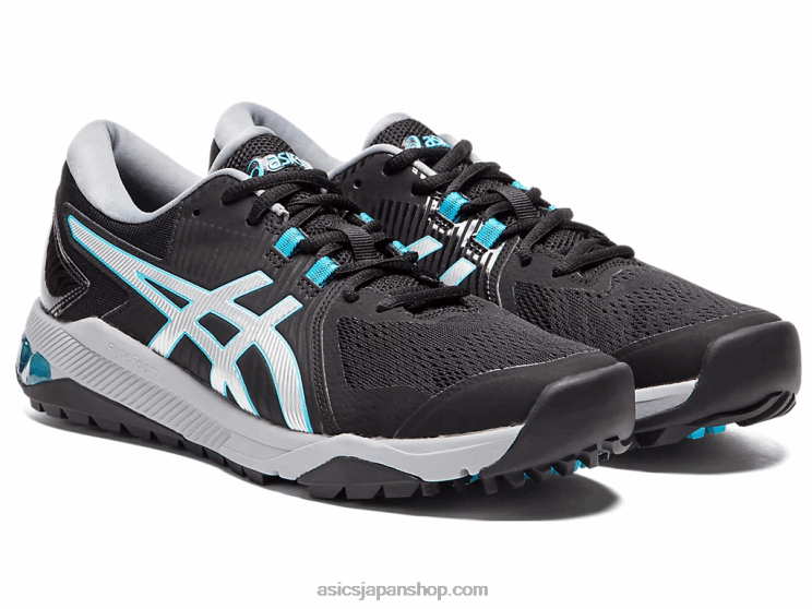 ジェルコース グライド メンズ L20V1992Asics 黒い銀