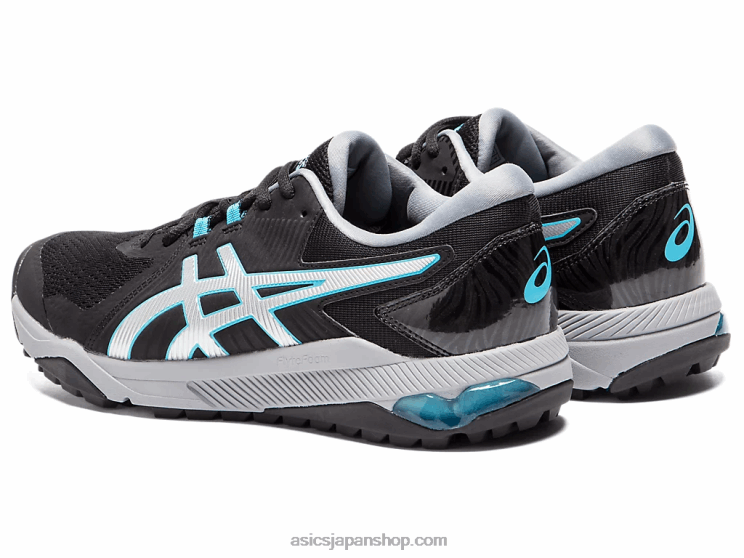 ジェルコース グライド メンズ L20V1992Asics 黒い銀