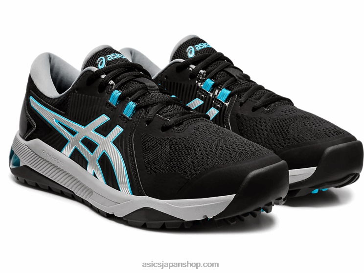 ジェルコース グライド メンズ L20V1992Asics 黒い銀