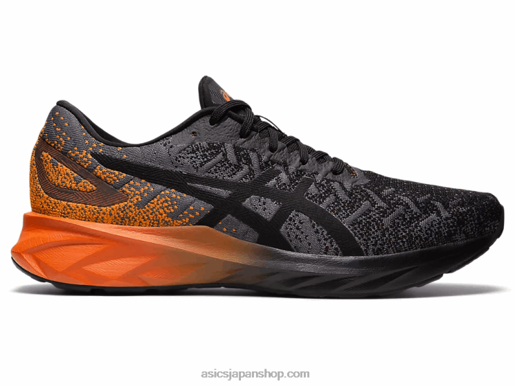 ダイナブラスト L20V2002Asics ブラック/マリーゴールドオレンジ