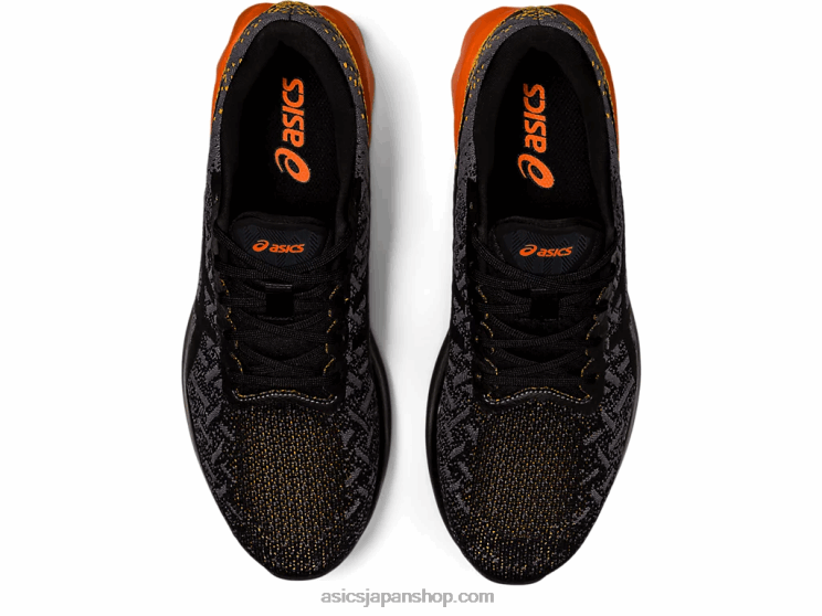 ダイナブラスト L20V2002Asics ブラック/マリーゴールドオレンジ