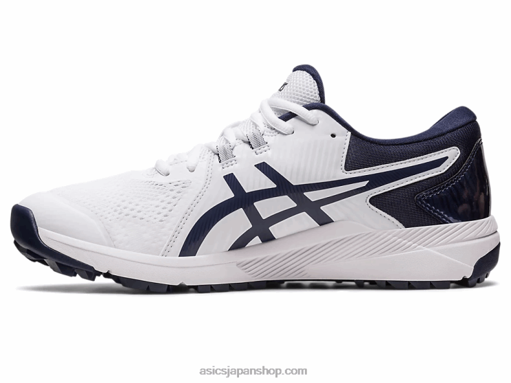 ジェルコース グライド メンズ L20V201Asics ホワイト/ミッドナイト