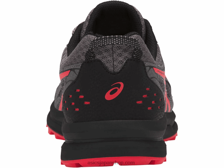 頻繁なトレイル L20V2074Asics カーボン/レッドアラート