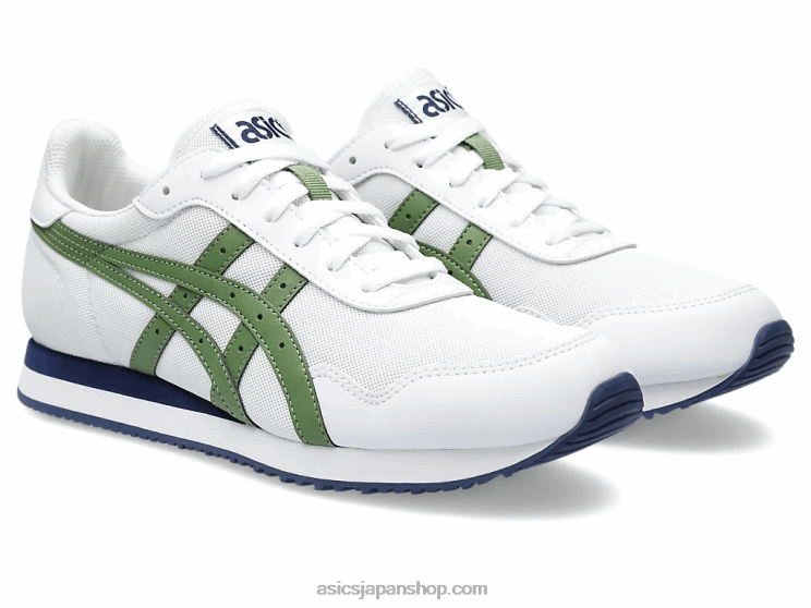 タイガーランナー L20V208Asics ホワイト/シダーグリーン