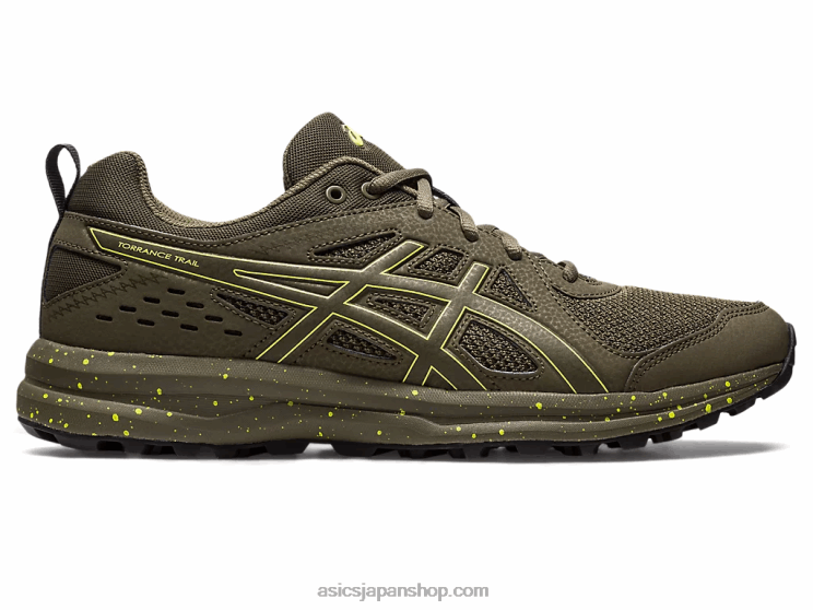 トーランス・トレイル L20V220Asics ブラウンストーン/レモンスパーク