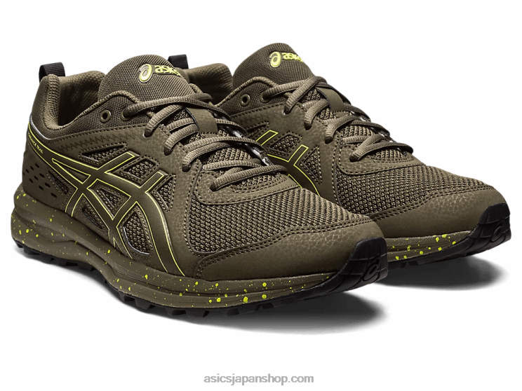 トーランス・トレイル L20V220Asics ブラウンストーン/レモンスパーク