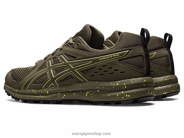トーランス・トレイル L20V220Asics ブラウンストーン/レモンスパーク