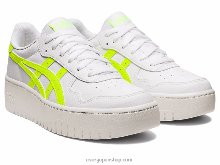 日本サッカー連盟 L20V2221Asics ホワイト/セーフティイエロー