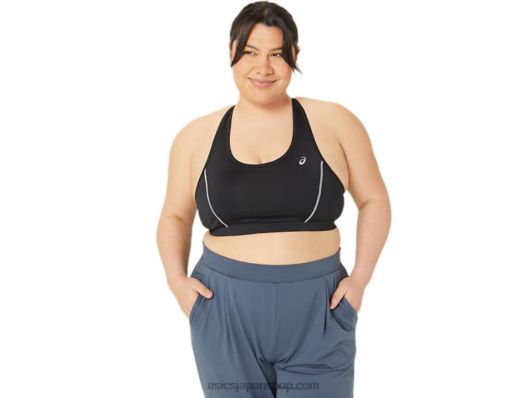 女性用トレーニングコアブラ L20V2298Asics パフォーマンスブラック