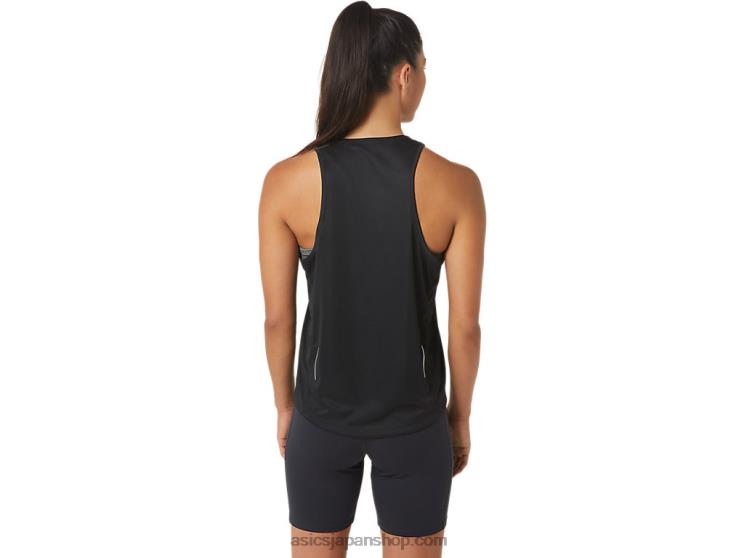 女性用レディセットライトタンク L20V2330Asics パフォーマンスブラック