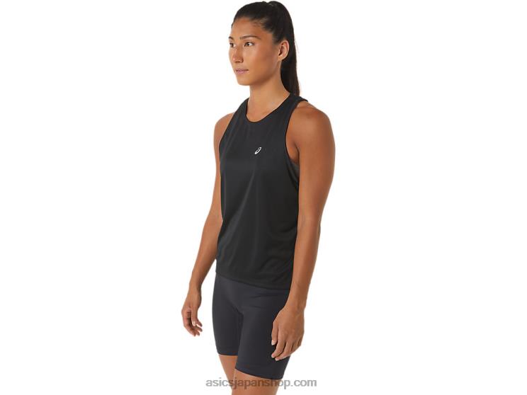 女性用レディセットライトタンク L20V2330Asics パフォーマンスブラック