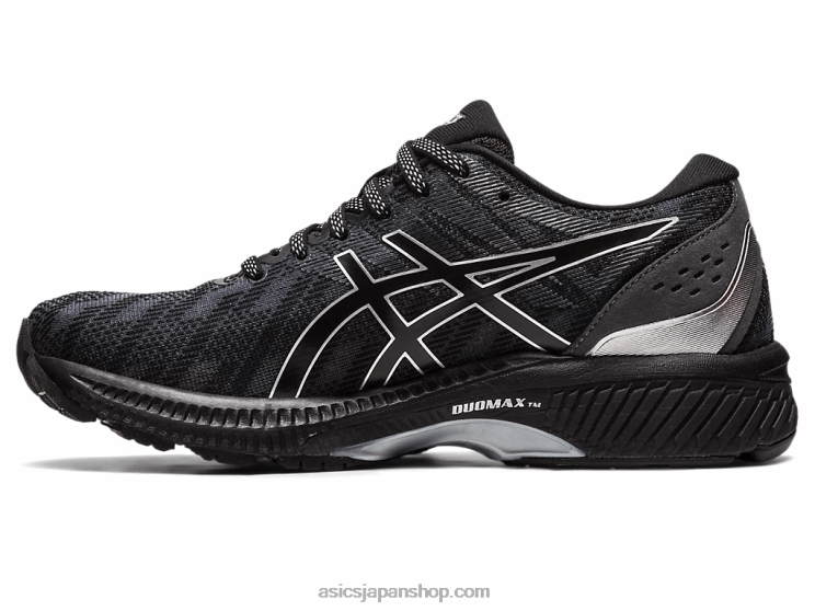 ゲルジェダイト L20V2396Asics ブラック/ピュアシルバー