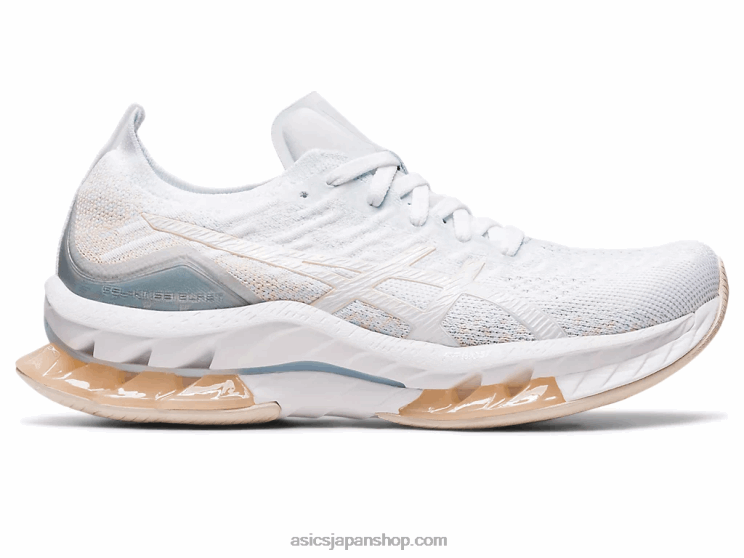 ゲルキンセイブラスト L20V2439Asics ホワイト/ミネラルベージュ